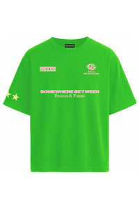 Present Future Green Oversized T-shirt