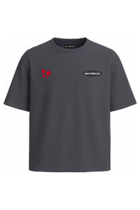 Elated Society Grey Oversized T-shirt