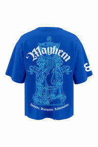 Mayhem Blue Oversized T-shirt