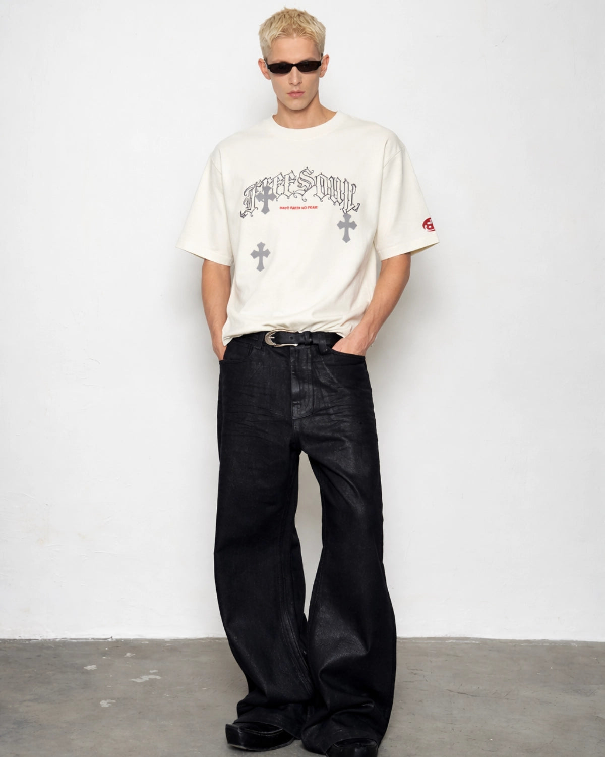 Freesoul White Oversized T-shirt