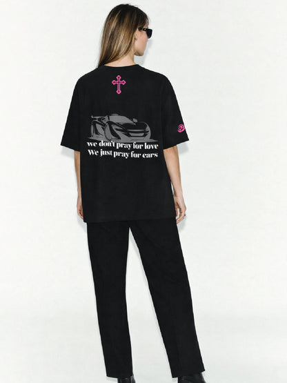 Starboy Black Oversized T-Shirt