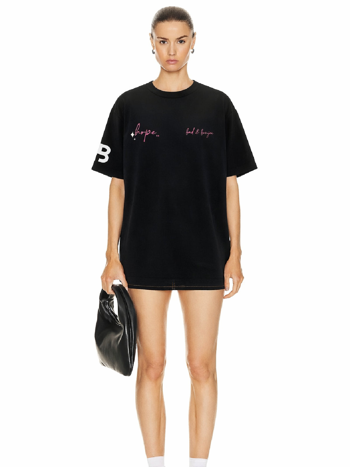 Hope Black Oversized T-shirt