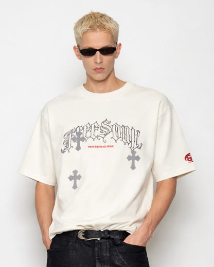 Freesoul White Oversized T-shirt