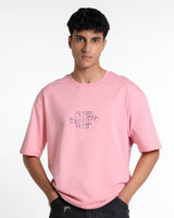 Earth Warriors Light pink Oversized T-shirt