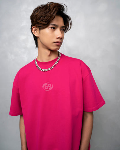 Flight Mode Hot Pink Oversized T-shirt