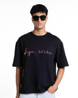 Hope Black Oversized T-shirt