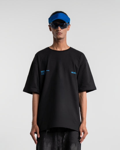 Mob Out Black Oversized T-shirt