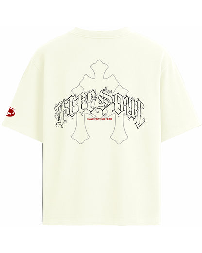 Freesoul White Oversized T-shirt