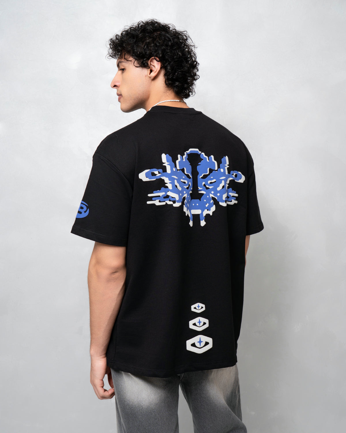 Reality Check Black Oversized T-shirt