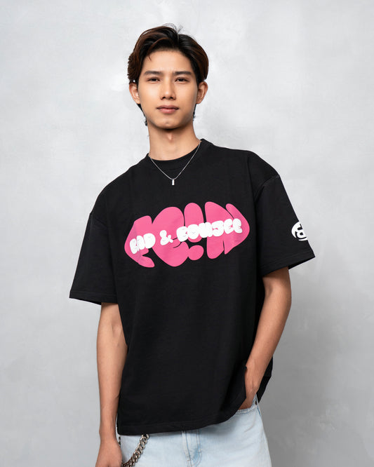 Fein Black Oversized T-shirt