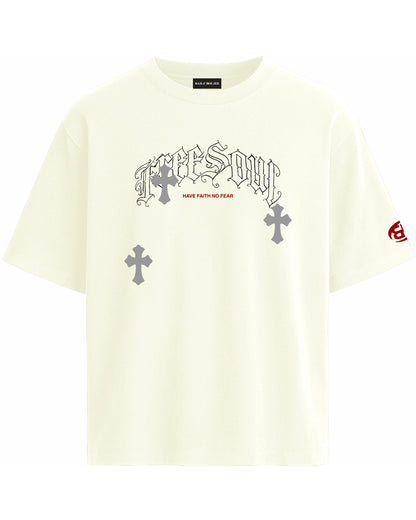Freesoul White Oversized T-shirt