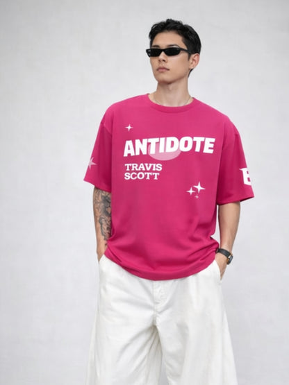 Antidote Pink Oversized T-shirt
