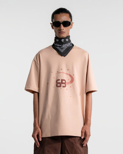 Bad & Boujee Hazelnut Oversized T-shirt