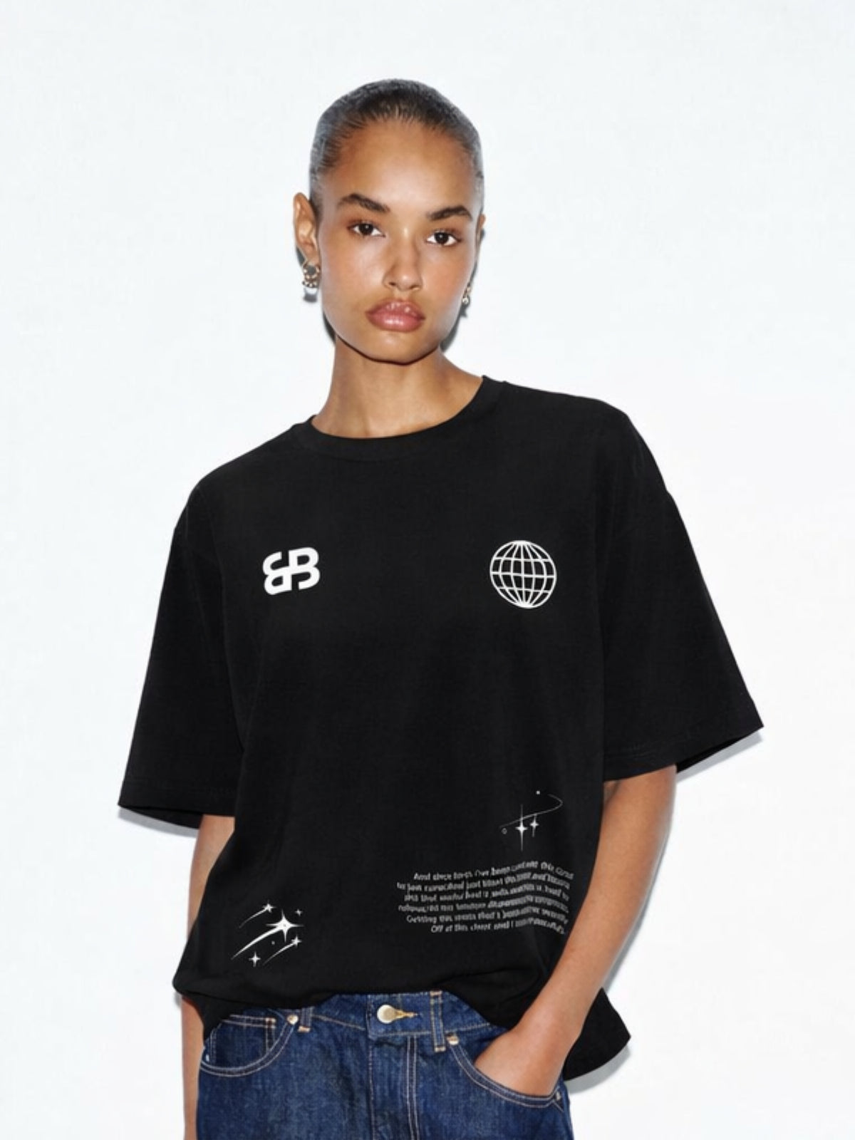 Rebel With A Cause Oversized T-shirt