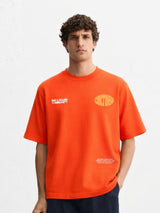 For the Culture Orange Oversized T-shirt
