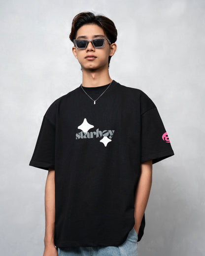 Starboy Black Oversized T-Shirt