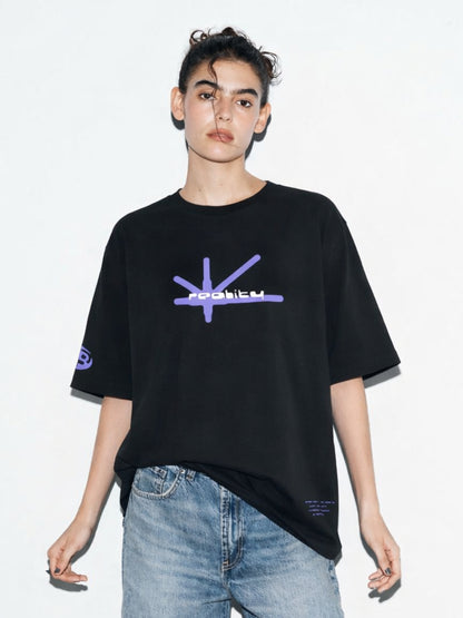 Reality Check Black Oversized T-shirt