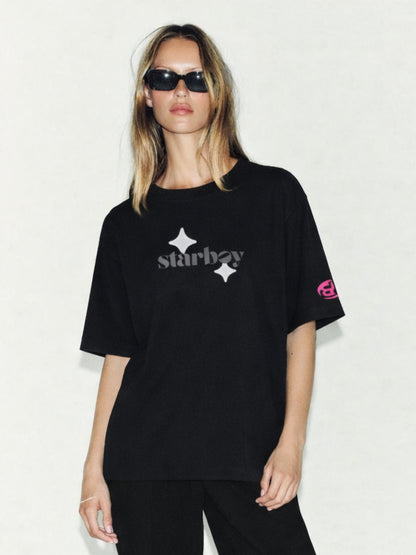Starboy Black Oversized T-Shirt