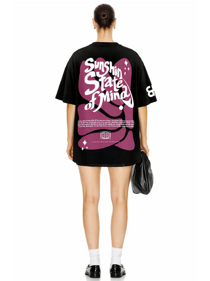 Hope Black Oversized T-shirt