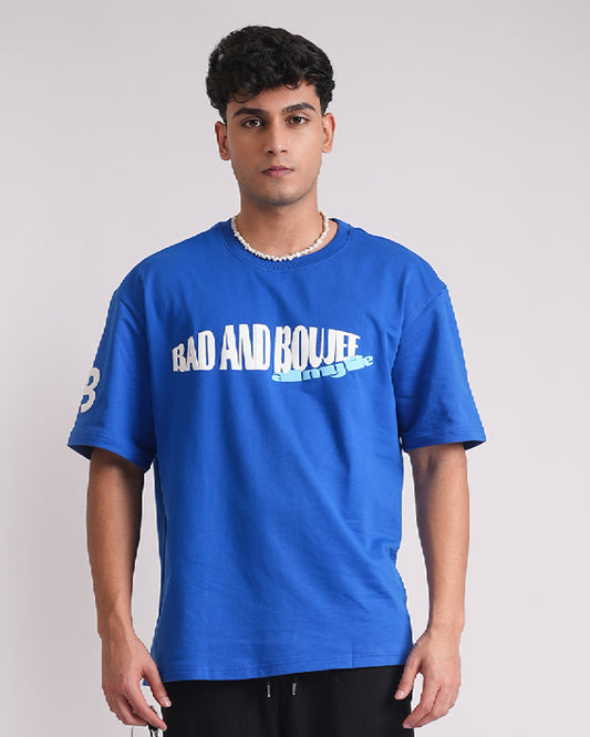 All My Life Blue Oversized T-shirt