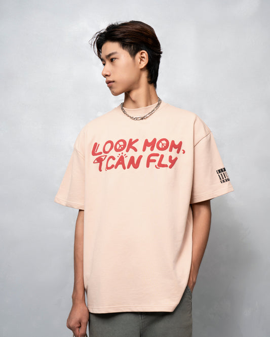 Look Mom I Can Fly Oversized T-shirt