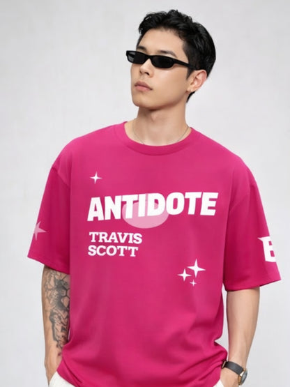 Antidote Pink Oversized T-shirt