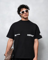 B&B Essential Black Oversized T-shirt