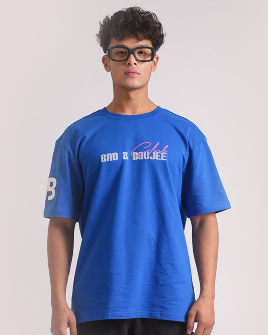 Faith Blue Oversized T-shirt