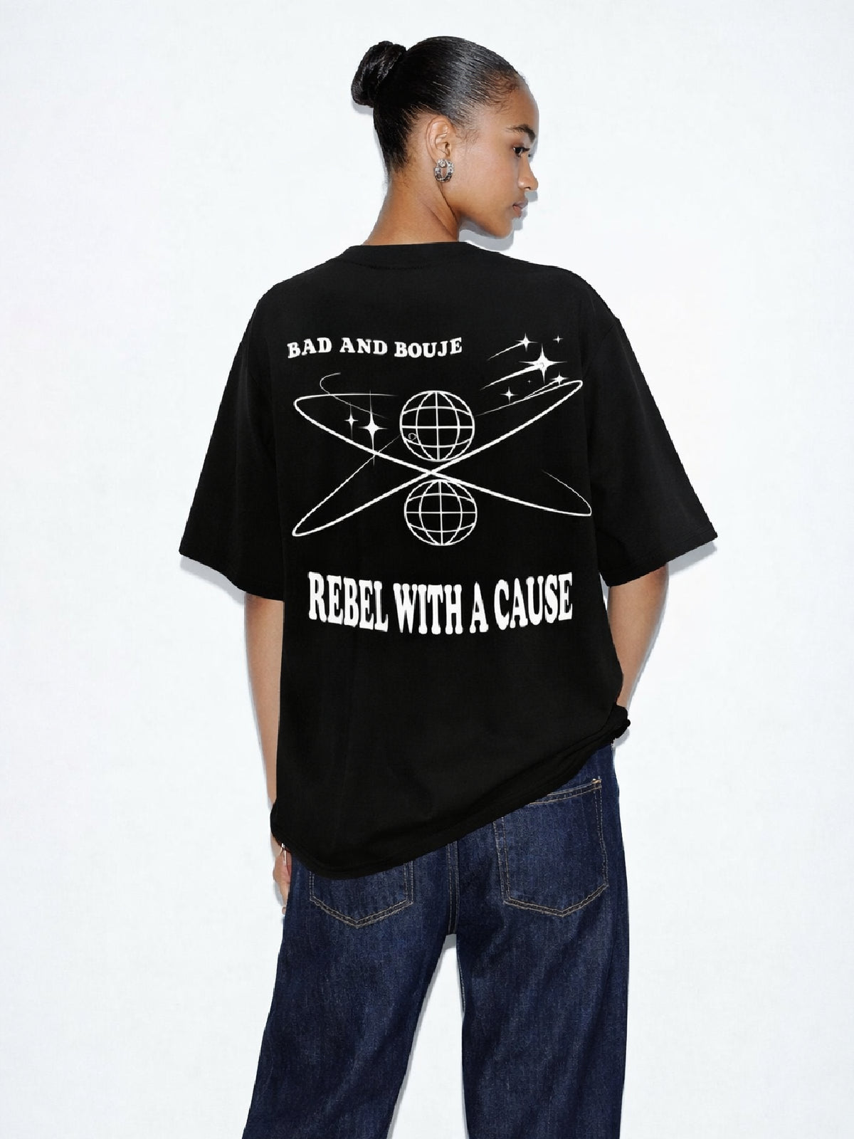 Rebel With A Cause Oversized T-shirt