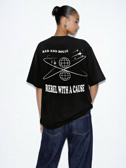 Rebel With A Cause Oversized T-shirt