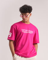 In My Feeling Pink Oversized T-shirt