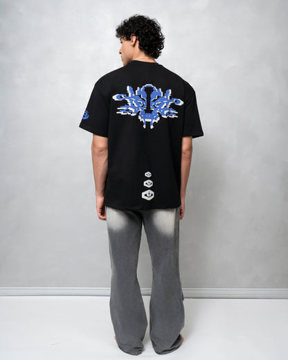 Reality Check Black Oversized T-shirt