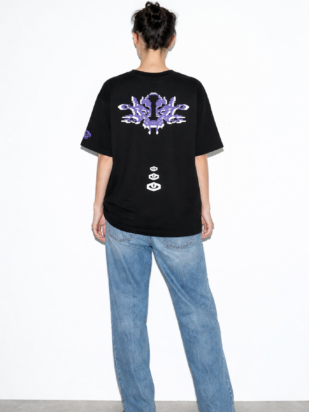 Reality Check Black Oversized T-shirt