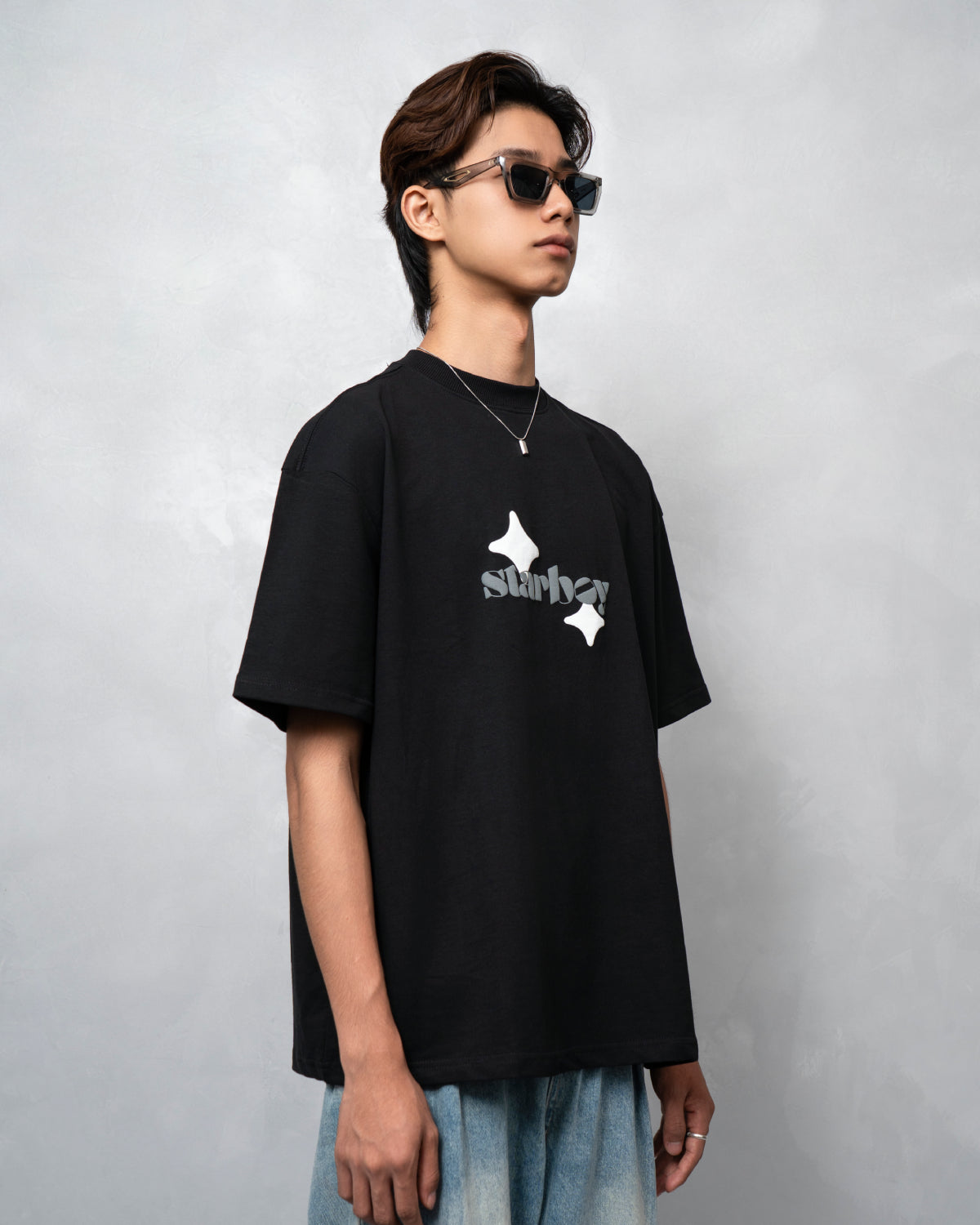 Starboy Black Oversized T-Shirt