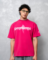 Goosebumps Pink Oversized T-Shirt