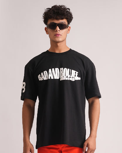 All My Life Black Oversized T-shirt