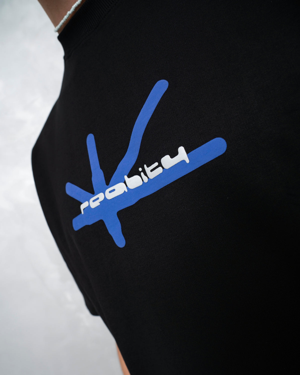 Reality Check Black Oversized T-shirt