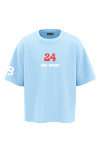 Only Me Ice Blue Oversized T-shirt
