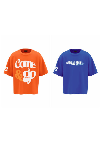 combo COME AND GO +ALL MY LIFE (set of two t-shirts)