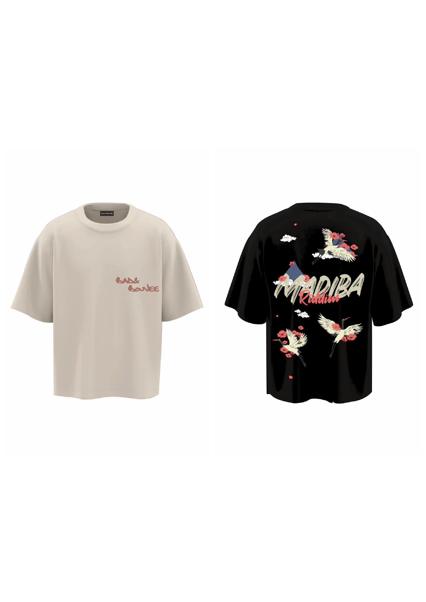 combo SENSATION + MADIBA (set of two t-shirts)