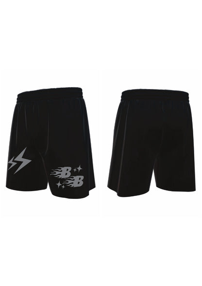 combo BOUJEE LOUNGE SHORTS BLACK + LOUNGE SHORTS (set of two shorts)