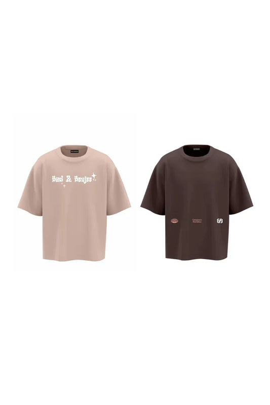 Dark Hours Hazelnut + Gangsta's Paradise Oversized T-shirt Combo