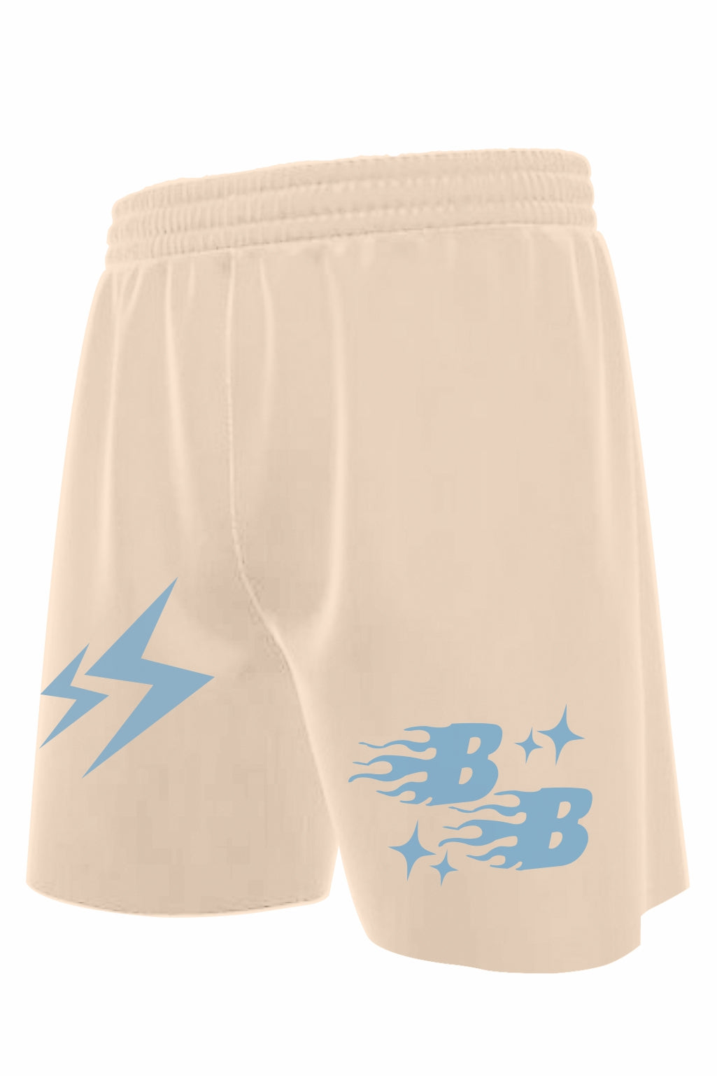 Boujee lounge shorts- Beige