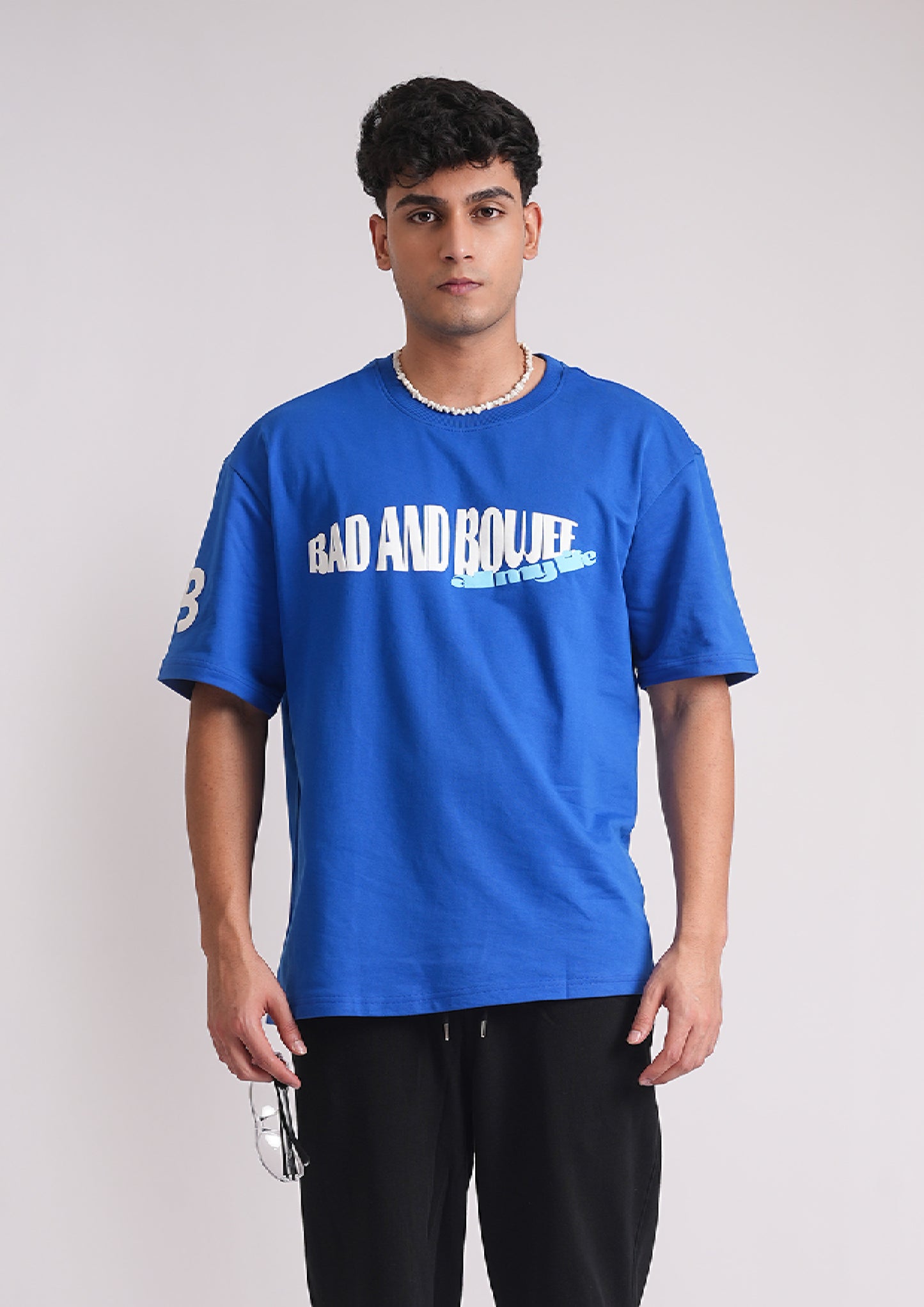 All My Life Blue Oversized T-shirt